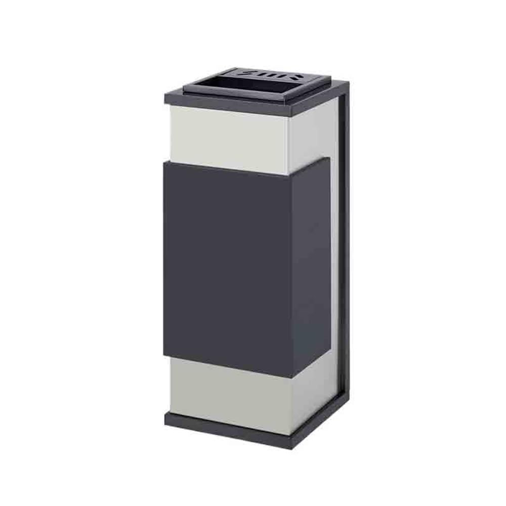 Standing Ashtray Stainless Steel Ashtray Column Corridor Aisle Hotel Club Hall Outdoor Trash can Lobby Vertical Patio(????)