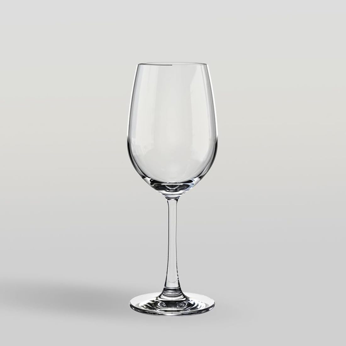 Ocean Madison Wine Glass, Set Of 6, Clear, 350 Ml, 015W12, Cabernet Sauvignon Glass, Bordeaux Glass, White Wine Glass, Stemmed Wine Glass, Wine Sipper
