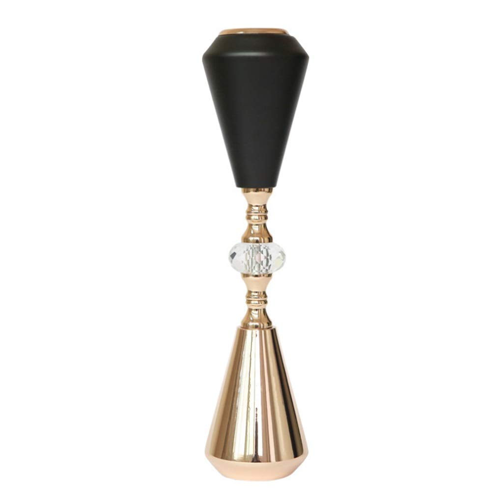 Candle Holder Candle Stand Crystal Candle Holder Metal Candlestick For Ornaments Living Room/Wedding Home Accessories/Christmas Decoration (Size : S)