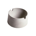 Practical ashtray Round Ashtray Fresh Water Concrete Indoor Outdoor Sturdy for Home Yards Offices Restaurants Gardens etc(?????)