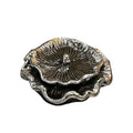 Minimalist Leaf Ashtray with Lid Windproof Ash Tray for Smokers Black Leaf Design Perfect for Home & Office Use