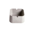 Practical ashtray Fresh Water Concrete Ashtray Indoor Outdoor Desktop Square for Living Room Balconies Gardens etc(?????)