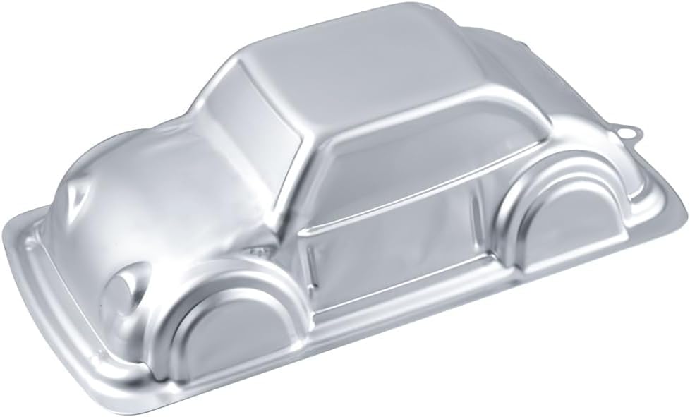 Beram Steel Cake Baking Mould – Assorted Shapes Heavy-Duty Non-Stick Bakeware for Oven Ideal for Cakes Brownies Bread & Desserts Kids Birthday Cake (Car)