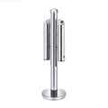 Standing Ashtray Can Be Fixed Stainless Steel Ash Pillar, Outdoor Hotel Lobby Cigarette Butt Column Patio