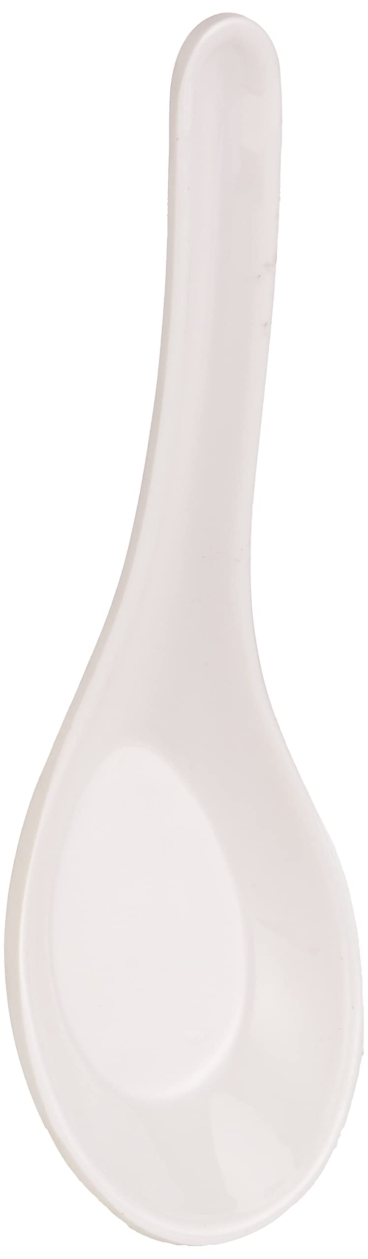 Dinewell Melamine White Soup Spoon, White, 5.5 Inch, Dws5111W ,1 Pc