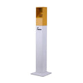 Standing Ashtray Ash Column Iron Baked Enamel Cigarette Butt Pillar for Outdoor Hotel Street Square Patio