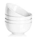 4PCS Small Cereal and Soup Bowls, Sturdy Porcelain Bowl, Dishwasher Microwave Safe, Portion Control Bowls for Ice Cream Dessert Rice
