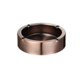 Practical ashtray Stainless Steel Electroplating Process Ashtray Tabletop Portable for Room Living Dining Offices Outdoor Garden etc(????)