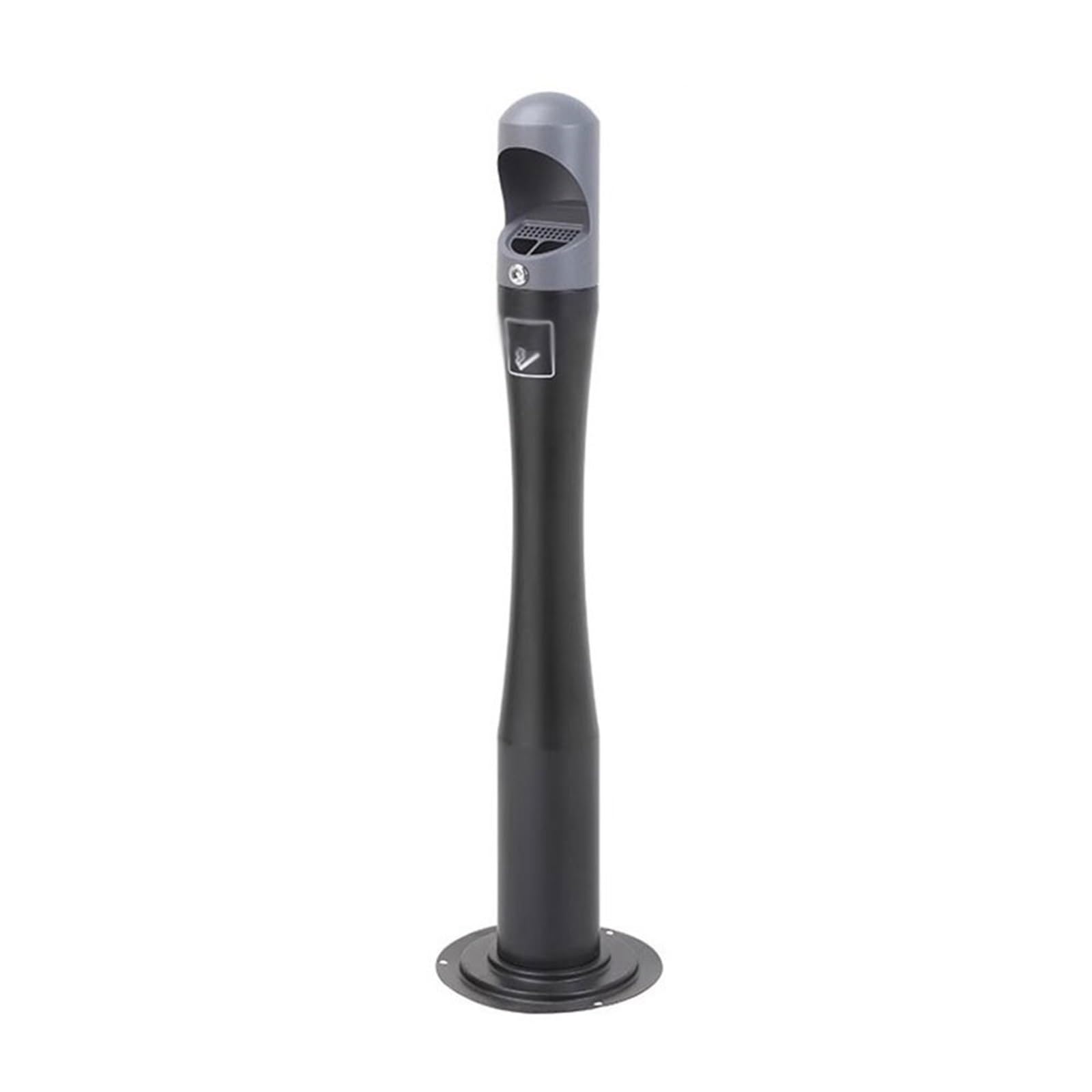 Standing Ashtray Can Be Fxed Standing Ash Pillar Outdoor Public Iron Baked Enamel Cigarette Butt Column Patio