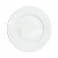 White Ceramic Dessert Plate 19cm Elegant Round Plates for Cakes, Snacks & Desserts Microwave & Dishwasher Safe Tableware