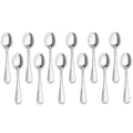 Easonove Demitasse Espresso Spoons,12-piece Mini Coffee Tiny Stainless Steel Spoons Bistro Small Spoons for Dessert, Tea, Appetizer(4.7Inch)