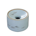 Practical ashtray Simple Round Ceramic Ashtray for Home Living Room or Office Use with Lid