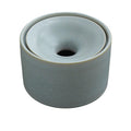 Practical ashtray Round Ceramic Ashtray for Home Living Room Office, Tea Table Simple Funnel Lid to Prevent Flying Ash