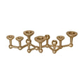 De Kulture™ Aluminium Gold Handcrafted Candleabra(Gold)