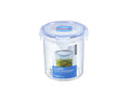 Locknlock Hpl932D Food Container, Clear/Blue, 700 Ml, Round, Plastic