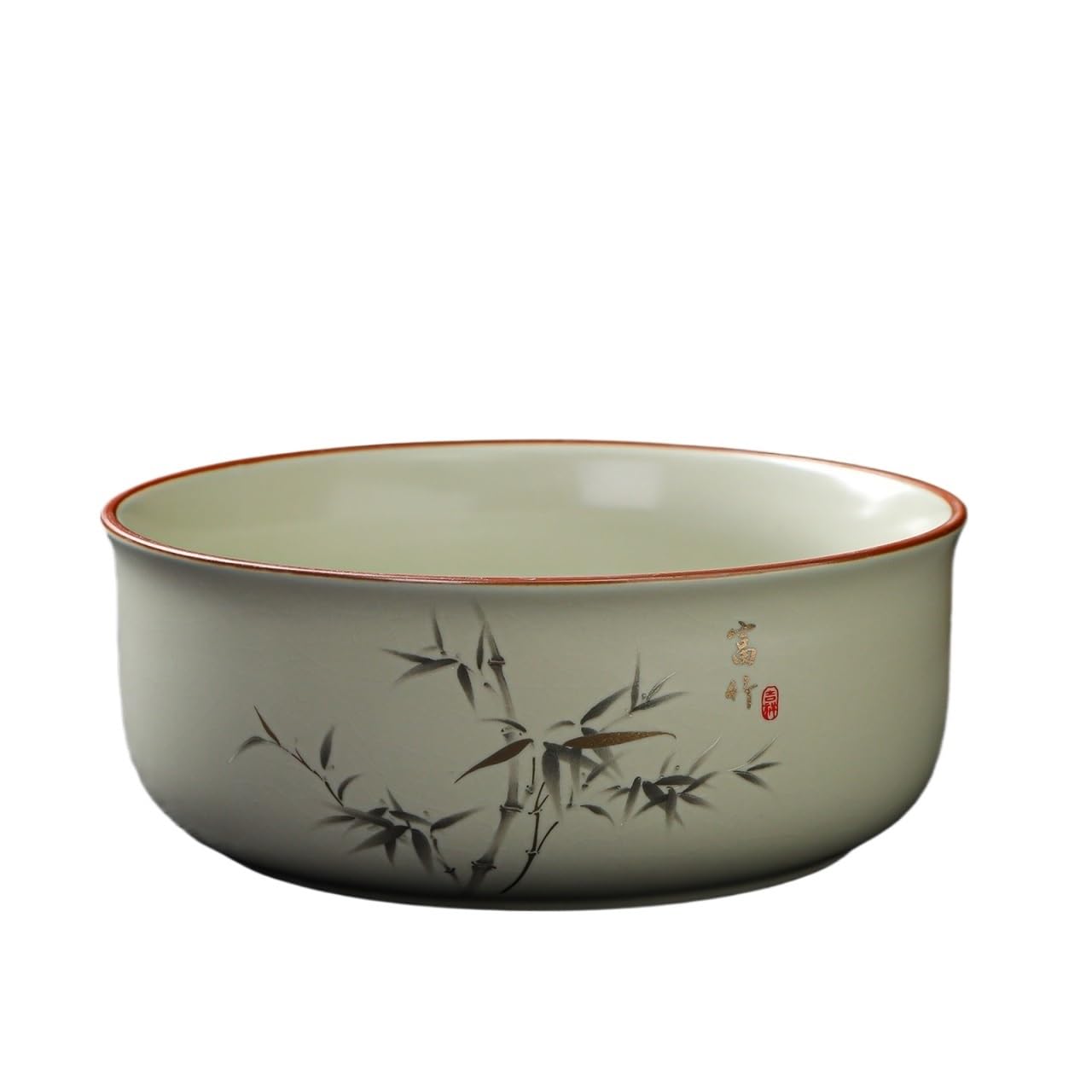 Practical ashtray Large Ceramic Ashtray for Office Desktops Home and Living Room Collects Cigarette Ash