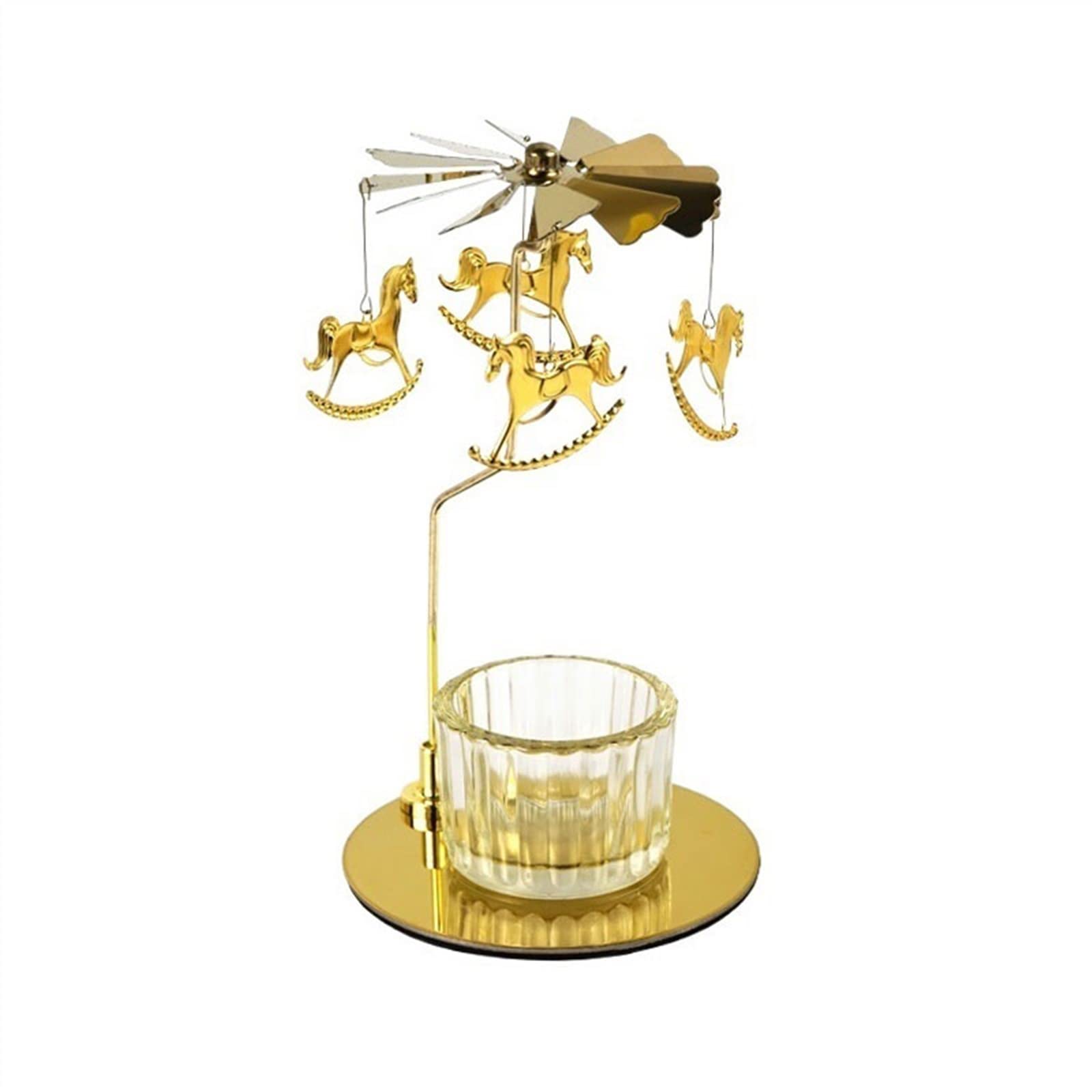 candle holders Creative Rotary Candlestick Aromatherapy Candle Cup Festive Atmosphere Props Metal Candle Holder dining table centrepiece