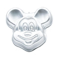 BERAM Mickey Mouse Baking Tray – 10cm 3D Cake Pan, Non-Stick Food Grade Aluminium Alloy, Silver Bakeware for Kids’ Birthday Cakes, Cookies & Party Treats – Oven Safe Mould