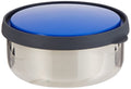 Raj Steel Storage Bowl With Blue Plastic Lid -12 Cm, PD0001, Nuts Bowl , Food Container , Serving Bowl, Lunch Box