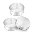 Onader Cake Tin, 6 Inch Round Cake Tins, 3PCS Stainless Steel Cake Pan Tray for Baking, Bakeware Set for Birthday Christmas Wedding Layer Cakes, Heavy Duty & Healthy, Mirror Finished & Dishwasher Safe