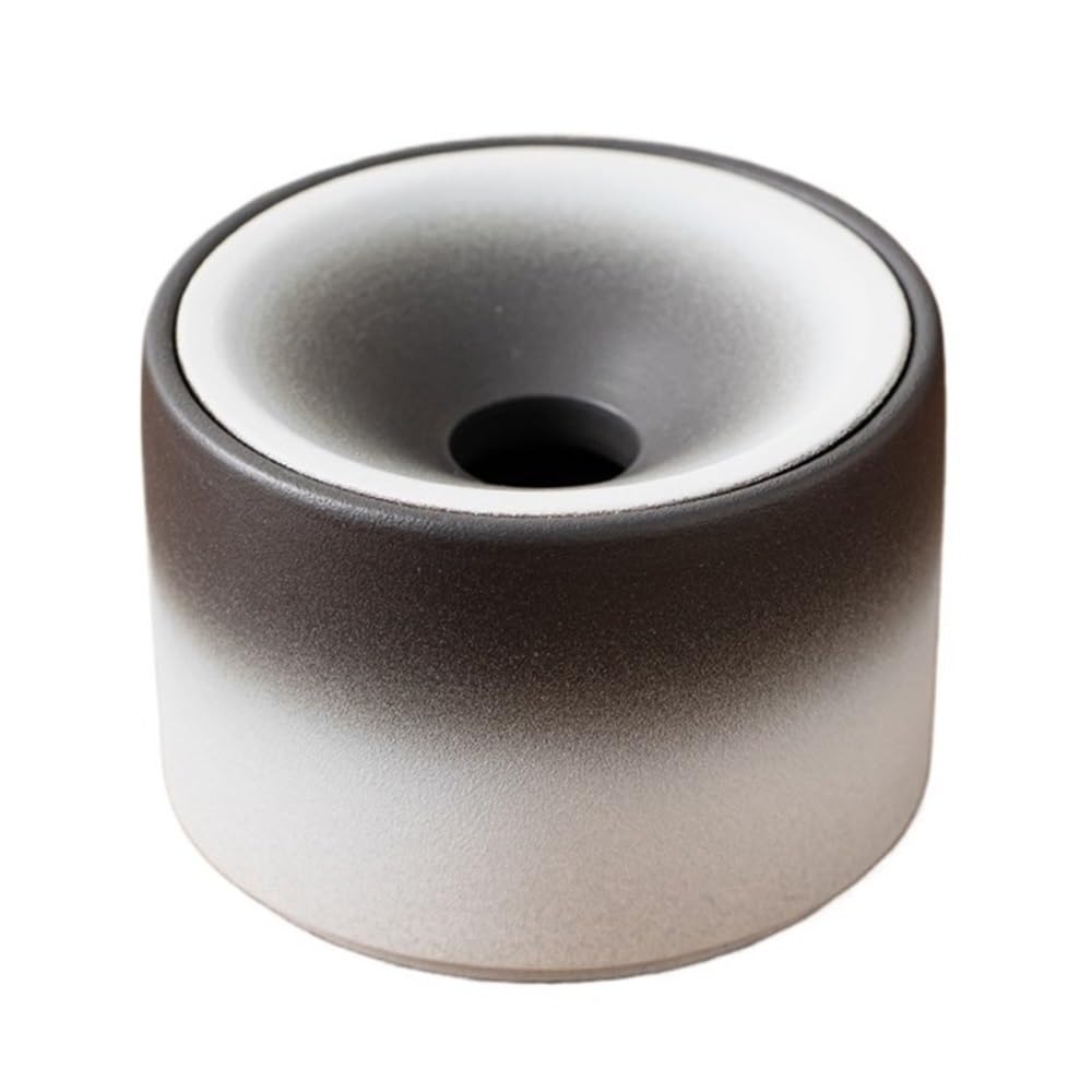 Practical ashtray Ashtray Ceramic Gradient Solid Color for Home Living Room Bedroom Desktop Office(????)