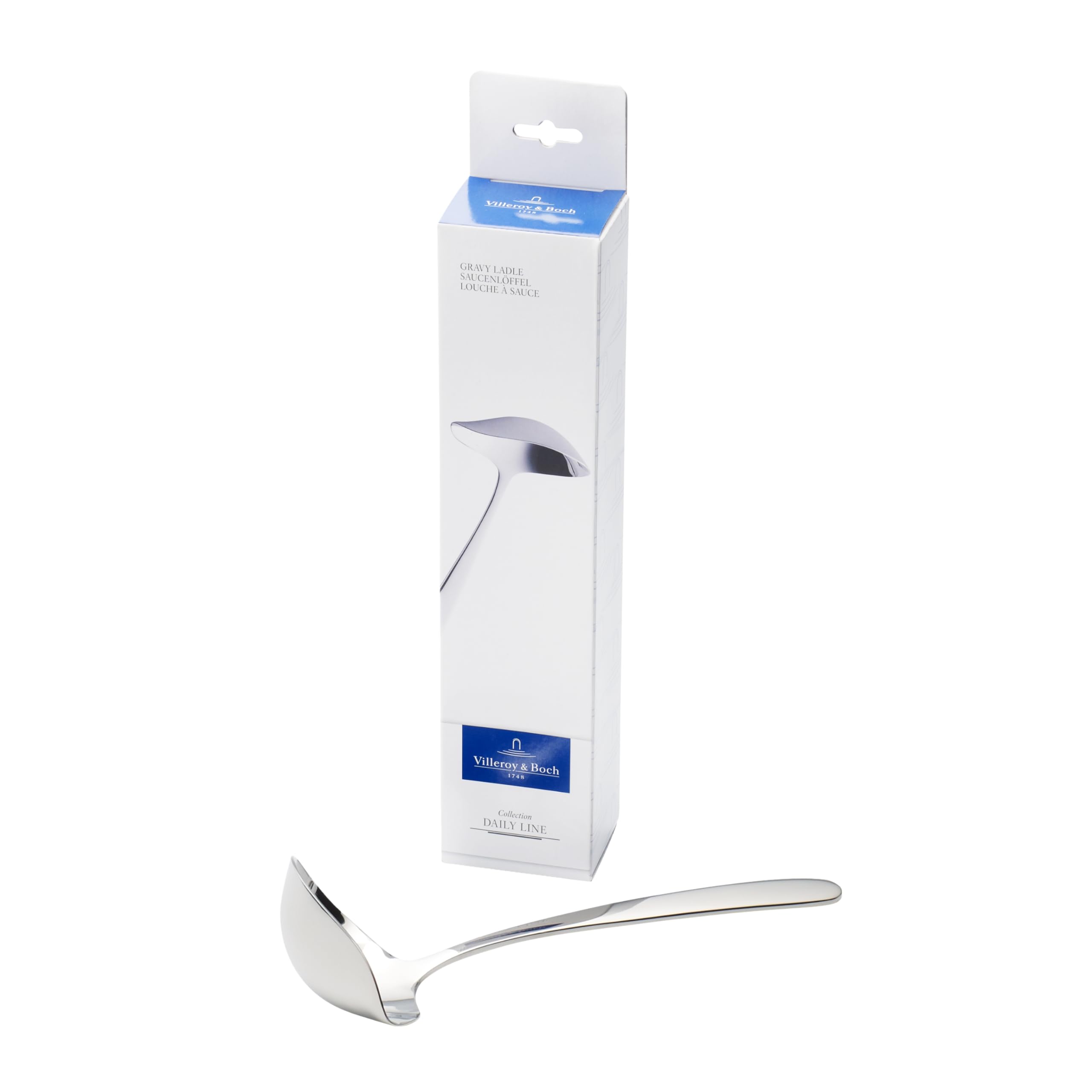 Villeroy & Boch 1264031760 Sauce Ladle, Stainless_Steel, 18.2 cm