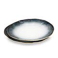 Fissman 2-Piece Dinner Plate 26cm, Porcelain, with a Unique Design for Party, Large Serving Tray for Fish Dish, Steak, Restaurant, Dessert Serves Galactica Series