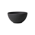 Villeroy & Boch – Manufacture Rock Bowl 650 ml Black, Dishwasher Safe, Microwave Safe, Black Bowl, Bowl for Soup, Salad, Cereals, Snacks or Dips, Ceramic Plate, Premium Porcelain