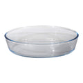 Royalford BRS 3Pcs Oval Glass Baking Tray (1.6+2.4+3 Liter)