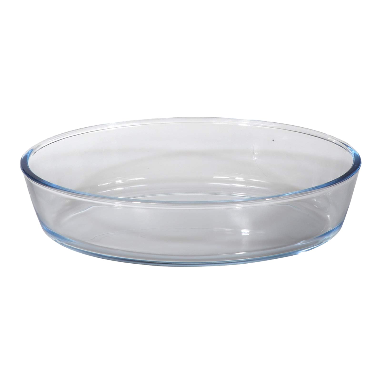 Royalford BRS 3Pcs Oval Glass Baking Tray (1.6+2.4+3 Liter)