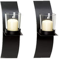 2pcs Wall Candle Holder Candle Holder Ornament Decoration Home Garden Veranada Living Room