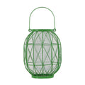 Simple and beautiful candle holder, mesh wind lantern decoration, accessories for home, cafe, bar, wrought iron candlestick, candle holder ornaments (Colour: B)