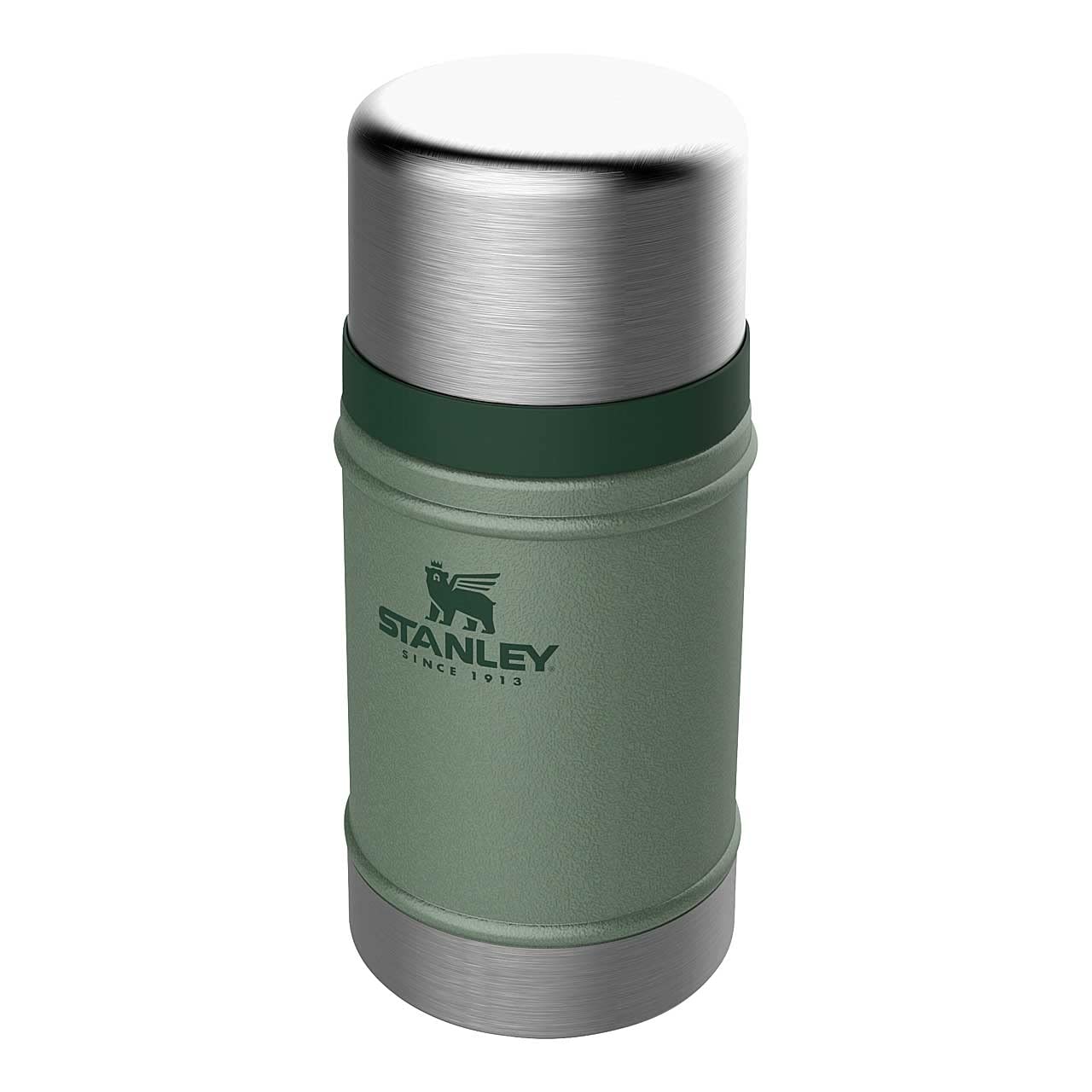 Stanley 6939236348010 Classic Vacuum Food Jar 0.70L Hammertone Green