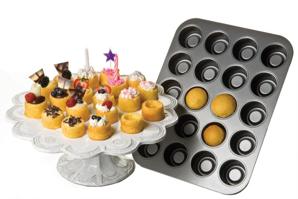 Chicago Metallic Professional 20-Cup Tea Cake Pan