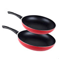 BLACKSTONE Eco Ceramic Frypan Nonstick Red – Set of 2 (22cm & 26cm)