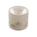 Practical ashtray Retro Tall Ceramic Funnel Ashtray for Home Living Room with Lid Round Office Desk
