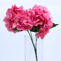 Hydrangea Artificial Flowers, Fake Flowers, Artificial Flowers Like Real Hydrangea, Artificial Hydrangea Flowers for Wedding Centrepieces, Party, DIY Projects - F1001-PINK