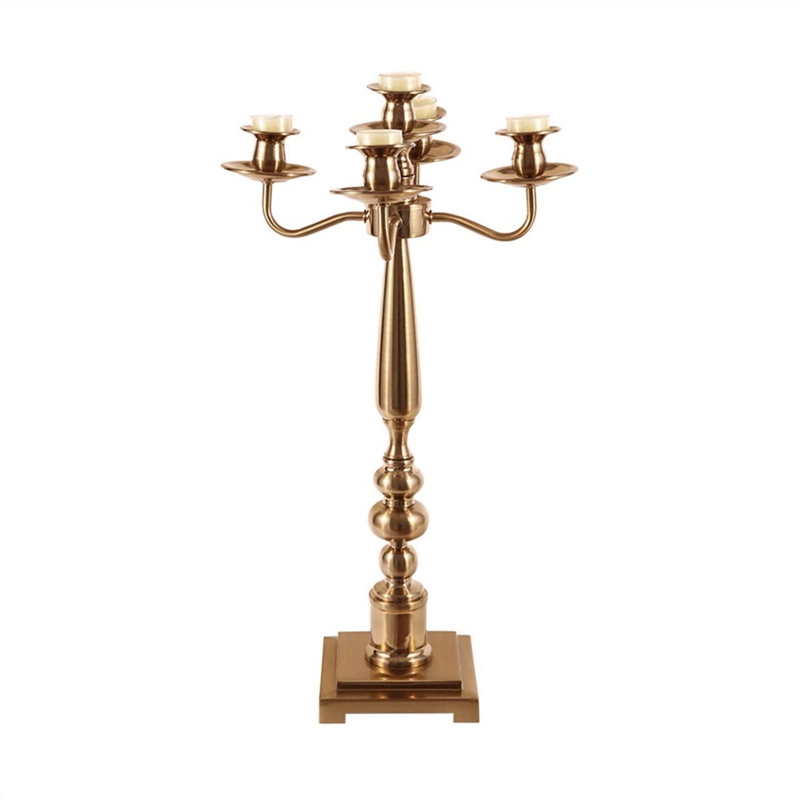Candle Holders Romantic Table Candlestick Decoration Light Luxury Home Living Room Porch Craft Table Decoration Dining Table Centerpiece