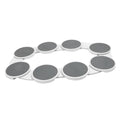 Cryfokt 360 Degree Manual Rotating Dining Table Turntable, Heat Resistant Kitchen Countertop Sturdy Heavy Duty Food Turntable For Rectangular And Oblong