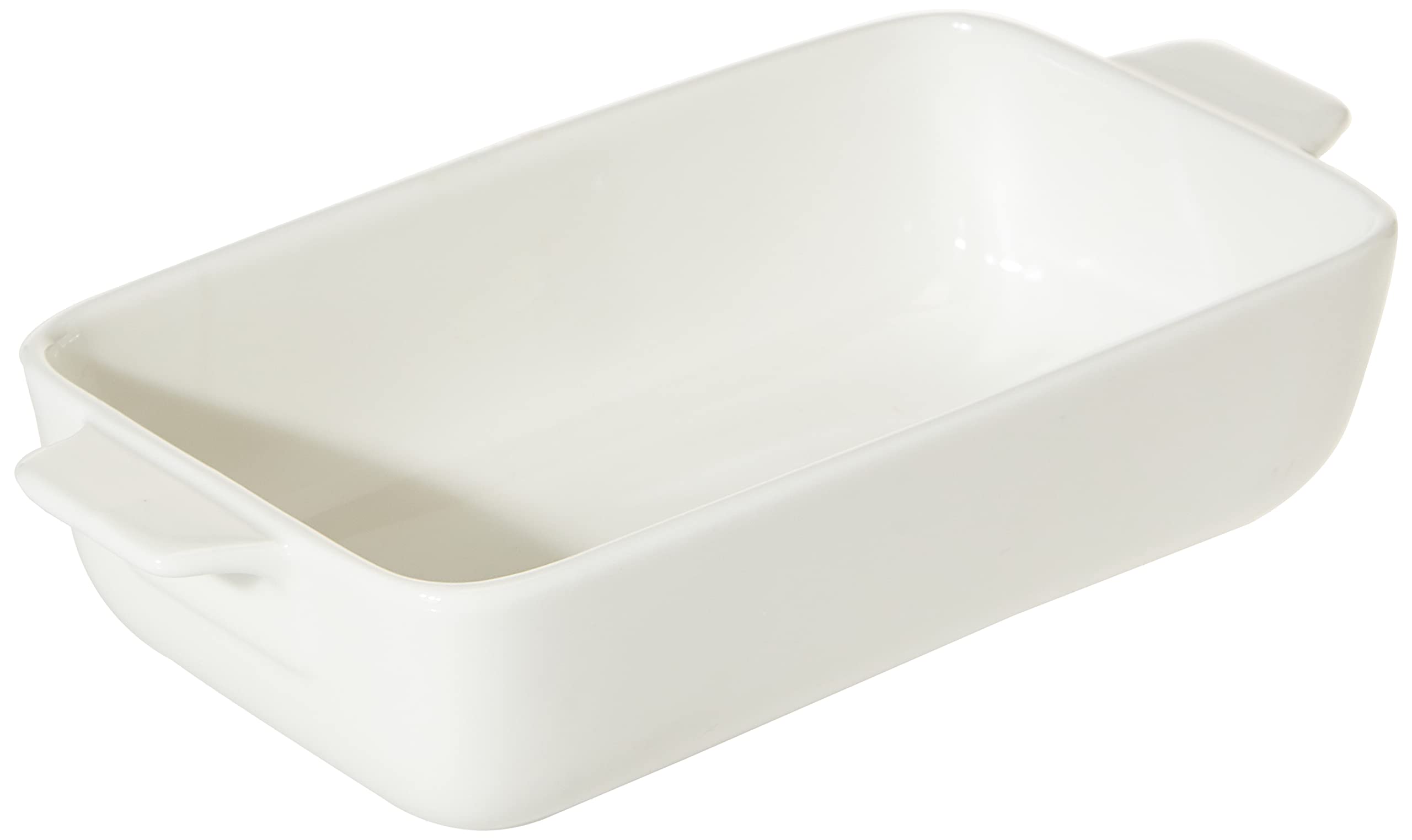 Verona C5213137 C1 Eared Baker, White, H 11.5 X W 23.1 D 5.2 Cm, Rectangular