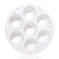 HZYH Silicone Muffin Pan for Baking, Regular Cupcake Mold for Air Fryer, 7 Cups Round Muffing Molds, Non-Stick Bakeware Durable Baking Molds