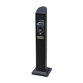 Standing Ashtray Hotel Lobby Cigarette Butt Column Public Area Iron Baked Ename Extinguishing Pillar Patio