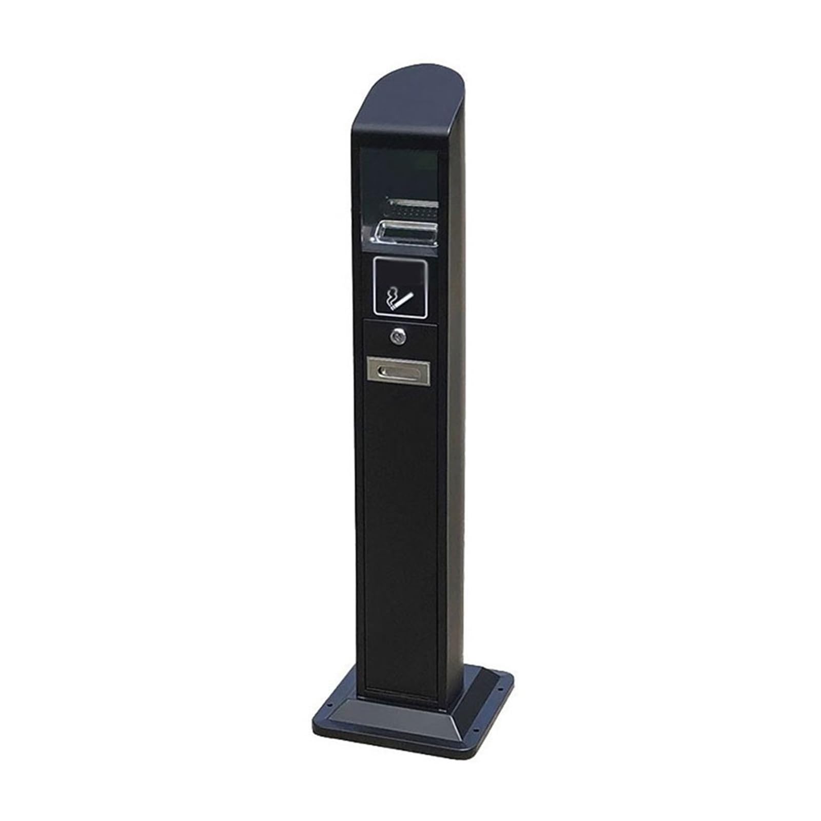 Standing Ashtray Hotel Lobby Cigarette Butt Column Public Area Iron Baked Ename Extinguishing Pillar Patio