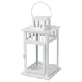 IKEA 302.701.42 Borrby Lantern For Block Candle, White indoor/Outdoor White