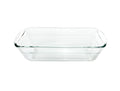 Taliona Rectangle Glass Bread Pan 1.5L, Clear, TL2213617, Bakeware