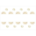 Ramadan Kareem Table Cover with Gold Crescent & Arabic Calligraphy – Elegant Islamic Tablecloth for Iftar, Suhoor, Eid & Ramadan Party Decorations