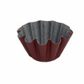 Tognana Porcellane W444422GGBo Mould (Pudding Basin, Other, Fluted Surface, Grey, Red, Carbon Steel, Italy)