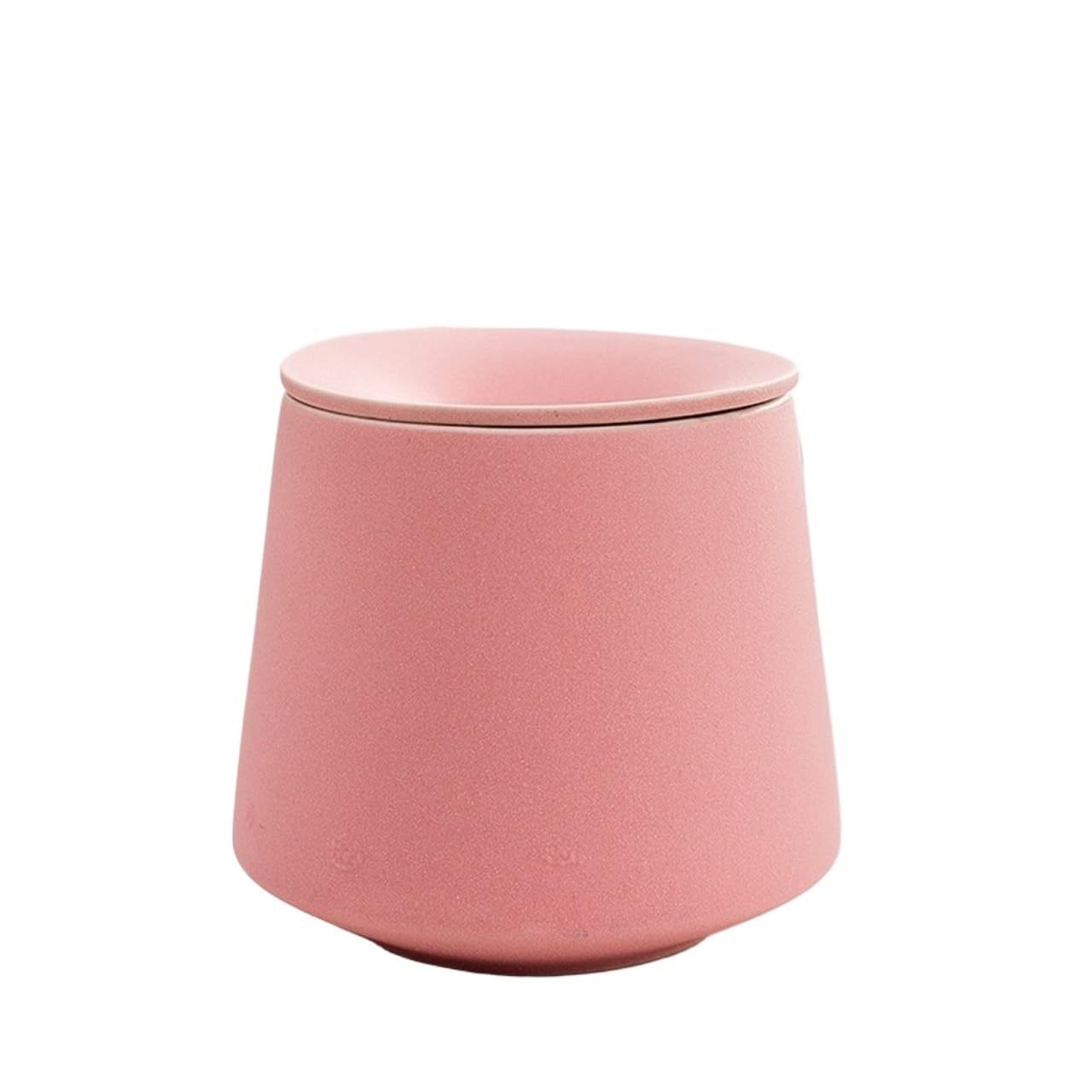 Practical ashtray Solid Color, Lidded Minimalist Home Ashtray Windproof Suitable for Chinese Office Use(Pink)