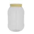 Royalford 5L Round Pet Jar With Cap, Plastic Container - Easy Store To Keep Spices, Dry Fruits, Raisins, Chocolates, Ideal For Kitchen