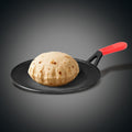 Pigeon by Stovekraft Pre-Seasoned Cast Iron Concave Tawa 26 cm | Induction Compatible | Pre-Seasoned with 100% Vegetable Oil | Naturally Nonstick | High Pressure Casting |Nostalgic Taste | Toxin-Free